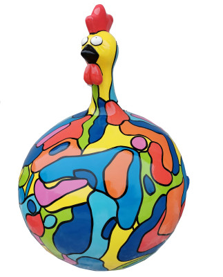 Designer Figures Modern Decorations Garden Figures Hen Abstract Sculptures