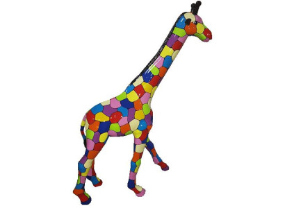 Design home decoration statues sculptures figures abstract giraffe figure decoration