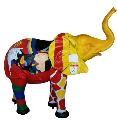 Designer Figure Statue Modern Figures Decoration Elephant Decorative Garden Sculptures