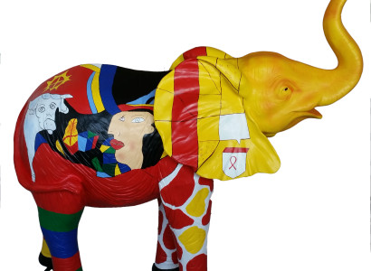 Designer Figure Statue Modern Figures Decoration Elephant Decorative Garden Sculptures