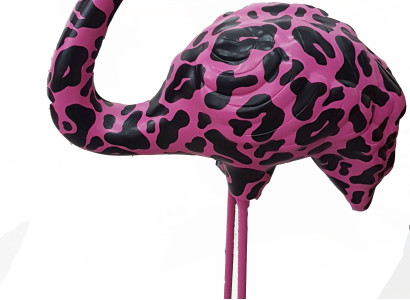 Decorations Designer Abstract Figures Modern Garden Figures Flamingo Sculpture
