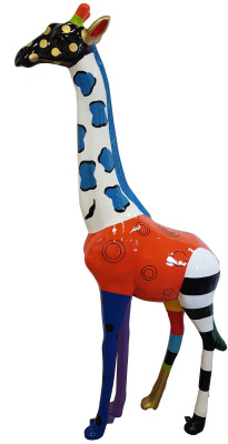Design Figure Statue Modern Figures Statues Decoration Decoration Giraffe Garden new