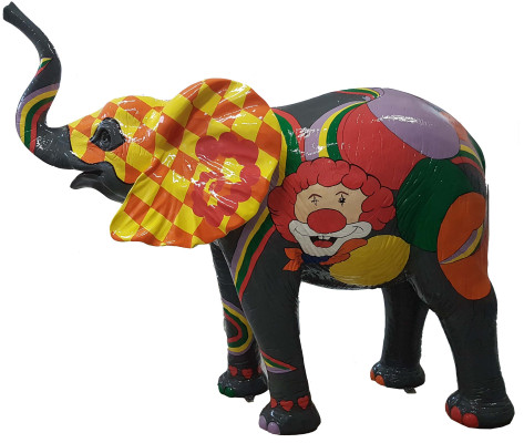 Designer Figure Statue Modern Figures Decoration Elephant Decorative Garden Sculptures