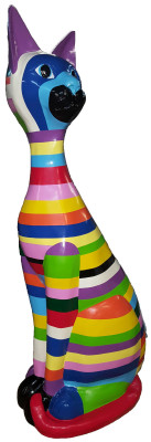 Abstract figure figures Abstract statues sculpture designer loft colorful sculptures