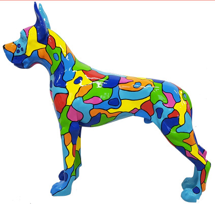 Designer Figure Statue Modern Figures Decoration Dog Garden Sculpture Sculptures