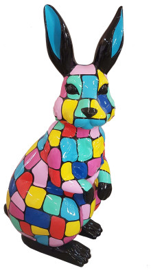 Designer Figures Modern Decorations Garden Figures Rabbit Sculpture Sculptures