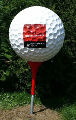 Designer Figures Modern Decorations Garden Decorative Figures Golf Ball Sculpture