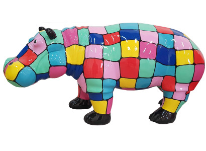 Designer Abstract Figure Modern Figures Decoration Hippo Garden Sculptures