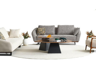 Couch Set Three Seater Armchair Sofa Fabric Beige Fabric Sofa Set Gray 3+3+1