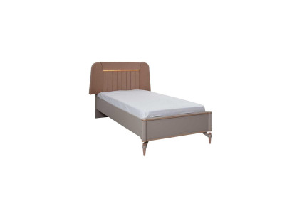 Childrens bed Bed frame Bed Childrens room Bed frame e Pink Fabric LED
