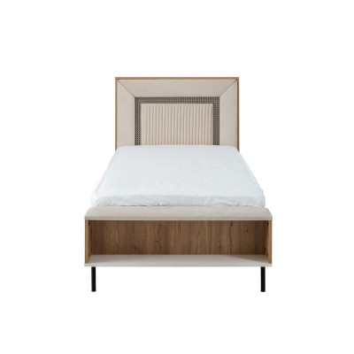 Children's furniture suite children's room bed children's bed brown wood set 4 pieces