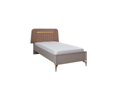 Complete e youth bed children's furniture children's bed beige wood set 5 pieces modern