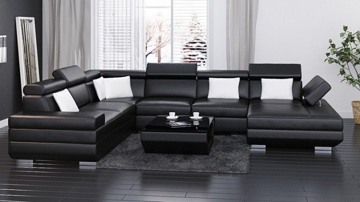 Modern Sofa Corner suite U-shape Upholstery Corner Couch Designer Seat Furniture Couches