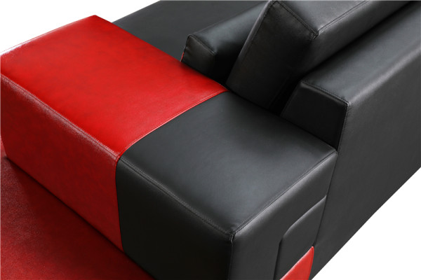Couch Corner sofa Leather Living landscape Suite Design Modern Sof L-shape Coffee table