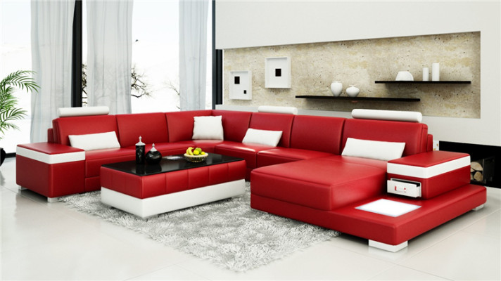 Designer Sofa Couch Corner sofa Luxury Upholstery Suite Living landscape U-shape new