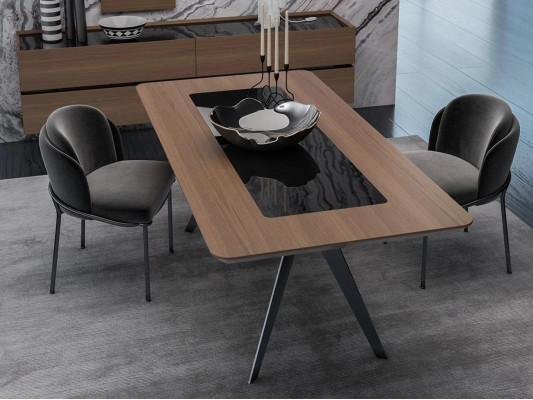 Luxury Dining room set Dining table 4x Chairs Chair Textile Dining set Suite new