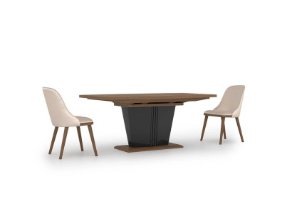 Dining room set 5-piece dining set modern dining table design 4x chairs furniture