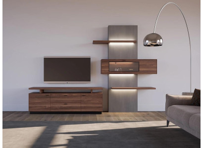 Wall unit Modern Living room furniture Wooden furniture Luxury Complete Modern Design