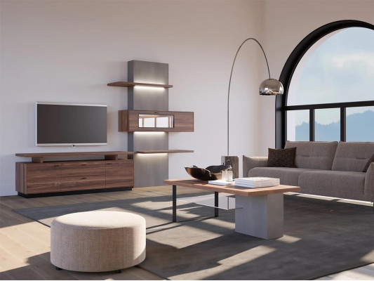 Wall unit Modern Living room furniture Wooden furniture Luxury Complete Modern Design