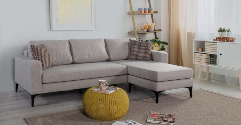 Living room Sofa L-shape Furniture Modern Luxury Corner sofa Couch upholstery new