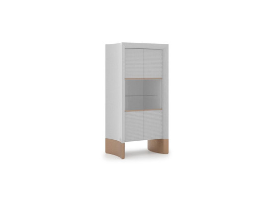 Design Dining room Complete 7-piece Dining table Modern Sideboard Wooden cabinet new Display case