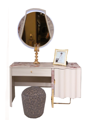 Bedroom Complete Dressing table with Mirror Luxury Design Modern Furnishings