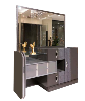 Gray Dressing table with Mirror Modern Furnishings new Designer Bedroom Furniture
