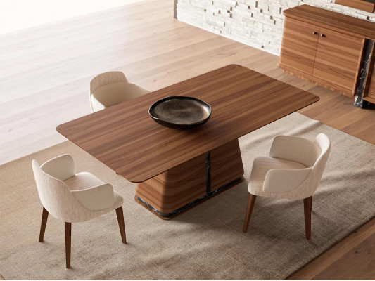 Modern Dining room Dining table 4x Chairs Dining set Sideboard Luxury Furniture 2x Mirror