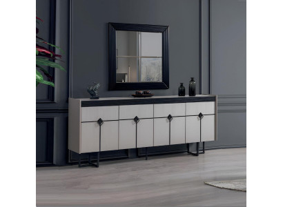 Dining room Furniture Sideboard with Mirror Design Complete new Furnishings