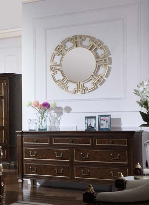 Bed 2x Bedside table Chest of drawers Complete Bedroom Furniture Set 4pcs new