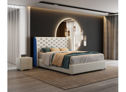 Bedroom Furniture Designer Bed Bed frame Double Beds Elegance Wood