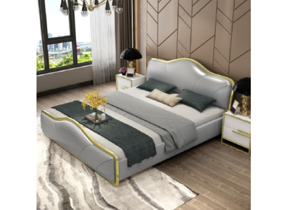 Bedroom Bed Upholstery Design Luxury Double Hotel Beds Wood Furniture