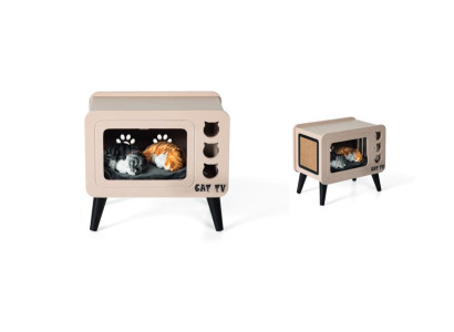 Luxurious cat house safety for your pet modern beige house new