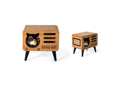 Luxurious cat house modern safety for your pet orange house new