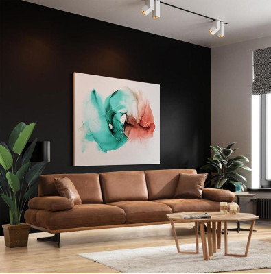 Living room set 2-piece modern four-seater sofa couch luxury armchair sofa set