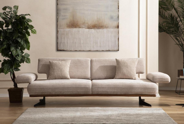 Living room Modern Three Seater Sofa Couch Design Upholstered Sofas Luxury Furniture