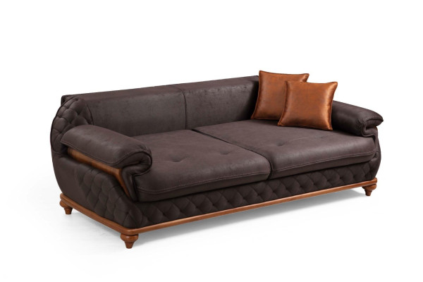 Living room Upholstered Sofas Modern Three Seater Sofa Couch Luxury Upholstery Furniture