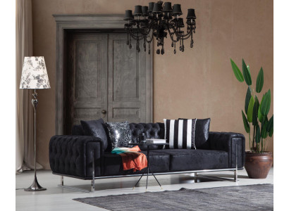 Sofa three-seater couch design Chesterfield luxury furniture upholstered sofas living room