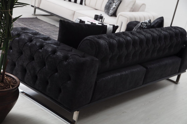 Sofa three-seater couch design Chesterfield luxury furniture upholstered sofas living room