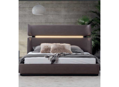 Bedroom Luxury Bed Modern Stylish Modern Bed gray 180x200