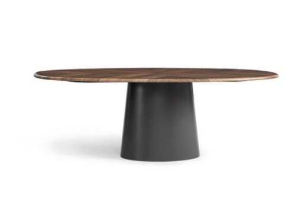 Dining table Brown Dining room Tables Modern Luxury Table Elegant design