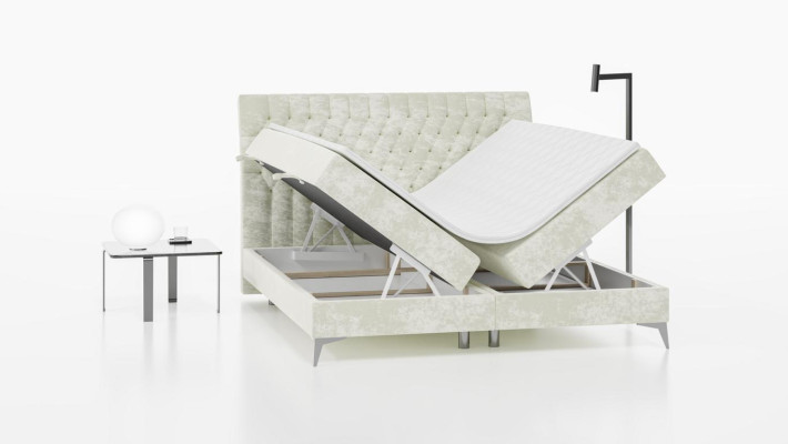 Chesterfield Bed Upholstery Design Luxury Double bed Bedroom box spring bed