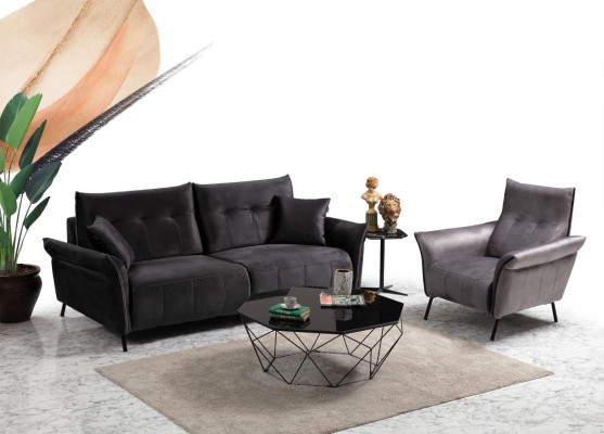 Living room Suite Modern Design Furniture Luxury Sofa set Set 2 pieces.
