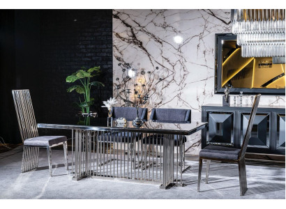 Luxury Tables Dining room Table Metal Dining room Modern new style Modern