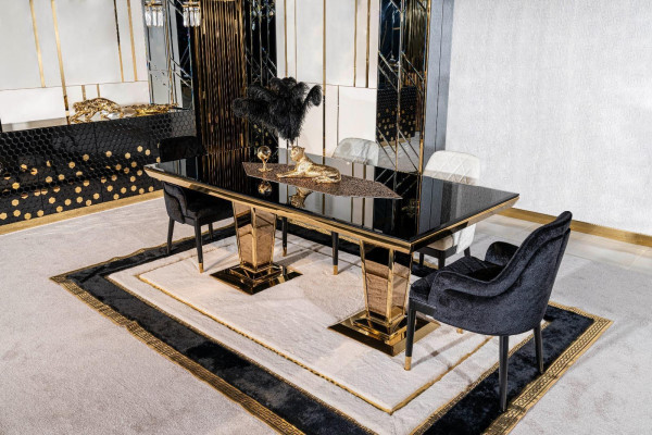 Dining table 6 chairs sideboard dining tables table tables chair suite group 6 pieces