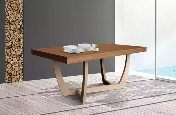 Dining table extendable kitchen table dining tables Table from Wood Modern wooden table