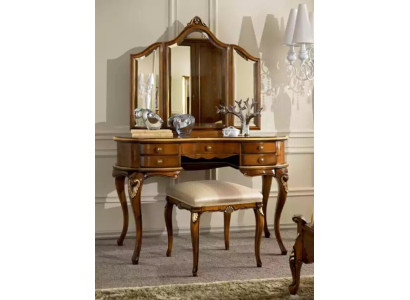 Dressing table Mirror Luxury Console Chest of drawers Bedroom Wood Design new