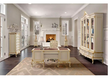 Desk Bookcase Chest of drawers Office desk new Office furniture Set 3 pcs.