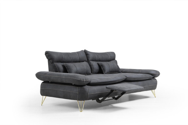 Three Seater Couch Upholstery Furniture Fabric Couches Sofa Designer Furnishings