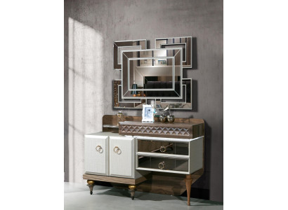 Furniture Bedroom Design Dressing table Mirror Wood Sideboard Console